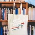 Nostalgia 80s Duck Goose Distressed Canvas Tote Bag