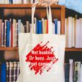 Not Booked Or Busy Just Not Coming Introvert Canvas Tote Bag Not Booked Or Busy Just Not Coming Introvert Canvas Tote Bag