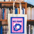 Not Today Cool Fun Cute Introvert Cat Character Canvas Tote Bag Not Today Cool Fun Cute Introvert Cat Character Canvas Tote Bag