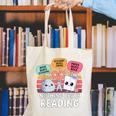 Nothing Beats Reading Rock Paper Scissors Books Lover Canvas Tote Bag