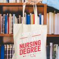 Nurse Graduation I Survived My Girlfriends Nursing Degree Canvas Tote Bag