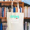 Nursing School Survivor RN Grad Nurse Graduation Student Canvas Tote Bag
