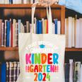 I Officially Graduated Kindergarten Graduation 2024 Canvas Tote Bag