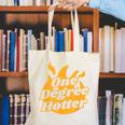 One Degree Hotter Graduation Ceremony Celebration Canvas Tote Bag