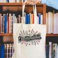 Overstimulated – Introvert Floral Saying Canvas Tote Bag Overstimulated – Introvert Floral Saying Canvas Tote Bag