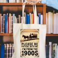 Be Patient With Me I'm From The 1900s Birthday Retirement Premium Tri-Blend Canvas Tote Bag