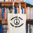 Peace Out PreschoolShirt For School Graduation Canvas Tote Bag
