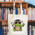 Peace Sign Hand Turtle Class Of 2026 Graduation Canvas Tote Bag