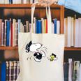 Peanuts Graduation Squad Snoopy Woodstock Raglan Baseball Tee Canvas Tote Bag