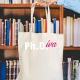 Ph Diva Women Dissertation Doctoral Degree Graduation PhD Canvas Tote Bag