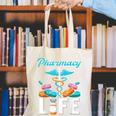 Pharmacy Life Pharmacist Chemist Student PharmD Graduation Canvas Tote Bag