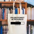 Phlebotomist In Progress Phlebotomy School Graduation Canvas Tote Bag
