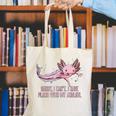 I Have Plans With My Axolotl Salamander Introvert Canvas Tote Bag I Have Plans With My Axolotl Salamander Introvert Canvas Tote Bag
