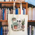 Plant Introvert Gardener Houseplant Botanical Women Men Kids Canvas Tote Bag