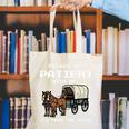 Please Be Patient I'm From The 1900s Amish Wagon & Vintage Premium Canvas Tote Bag
