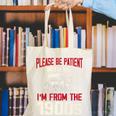 Please Be Patient With Me I'm From The 1900s Grandma Grandpa Premium Canvas Tote Bag