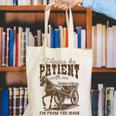 Please Be Patient With Me I'm From The 1900s Graphic Premium Canvas Tote Bag Please Be Patient With Me I'm From The 1900s Graphic Premium Canvas Tote Bag