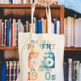 Please Be Patient With Me I'm From The 1900s Retro 90s Dad Canvas Tote Bag Please Be Patient With Me I'm From The 1900s Retro 90s Dad Canvas Tote Bag