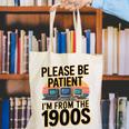 Please Be Patient I'm From The 1900s Retro Computer Premium Canvas Tote Bag Please Be Patient I'm From The 1900s Retro Computer Premium Canvas Tote Bag