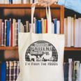 Please Be Patient With Me I'm From The 1900s Vintage Retro Raglan Baseball Tee Canvas Tote Bag