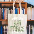 Proud Air Force Cousin Deployment Homecoming Graduation Canvas Tote Bag