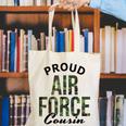 Proud Air Force Cousin Deployment Homecoming Graduation USAF Canvas Tote Bag