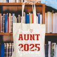 Proud Aunt Of a Class Of 2025 Graduate For Graduation Canvas Tote Bag