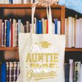 Proud Auntie Of A Class Of 2025 Graduate Senior Graduation Canvas Tote Bag
