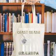 Proud Coast Guard Grandpa US Coast Guard Graduation Grandpa Canvas Tote Bag