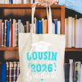 Proud Cousin Of a Class Of 2026 Graduate For Graduation Canvas Tote Bag