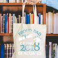 Proud Dad Of Two 2018 Graduates Twin Dads Graduation Canvas Tote Bag