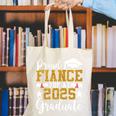 Proud Fiance Of A 2025 Graduate Fiance Graduation 2025 Senio Canvas Tote Bag