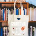 Proud Grandma Of 2025 Basketball Senior Graduation Day Canvas Tote Bag