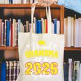 Proud Grandma Of A 2026 Senior Softball Graduation Matching Canvas Tote Bag