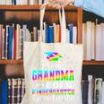 Proud Grandma Of Kindergarten Graduate 2025 Graduation Canvas Tote Bag