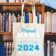 Proud Mama Of 5th Grade Graduate 2024 Elementary Graduation Canvas Tote Bag