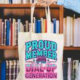 Proud Member Of The Dial Up Club Tech Nostalgia Top Canvas Tote Bag