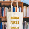 Proud Mom Of A 2021 College Graduate Senior Graduation Canvas Tote Bag