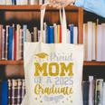 Proud Mom Of A 2025 Graduate Senior Class Of 2025 Graduation Canvas Tote Bag