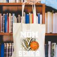 Proud Mom Of A 2026 Senior Basketball Graduation Leopard Canvas Tote Bag