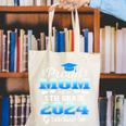 Proud Mom Of 5th Grade Graduate 2024 Elementary Graduation Canvas Tote Bag
