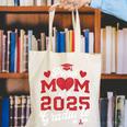 Proud Mom Of a Class Of 2025 Graduate Senior Graduation Canvas Tote Bag
