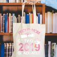 Proud Mom Of Two 2019 Graduates Twin Mama Mother Graduation Canvas Tote Bag