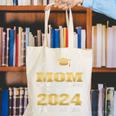Proud Mom Of Two 2024 Graduate Class 2024 Graduation Family Premium Canvas Tote Bag