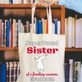 Proud Sister Of 2018 Graduate Dabbing Graduation Canvas Tote Bag
