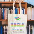 Proud Uncle Of PreK School Graduate 2024 Graduation Uncle Canvas Tote Bag
