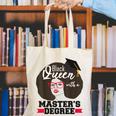 Queen Masters Degree Graduation Social Work MSW MPH Canvas Tote Bag