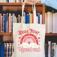 Read Your Heart Out Book Valentines Day Reading Teacher Canvas Tote Bag Read Your Heart Out Book Valentines Day Reading Teacher Canvas Tote Bag