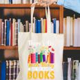 There's No Such Thing As Too Many Books Canvas Tote Bag