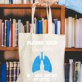 Respiratory Therapist Appreciation RT School Graduation Canvas Tote Bag